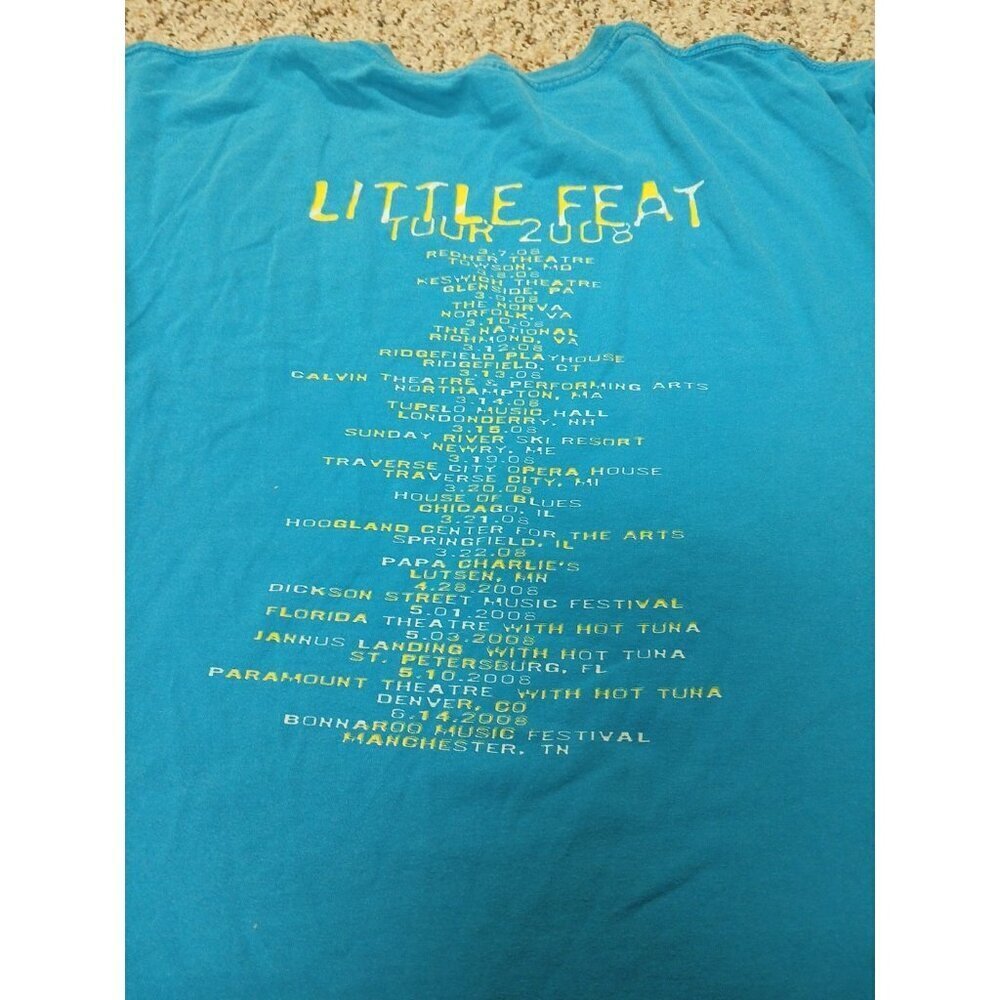 Rare Vintage Little Feat 2008 Tour Concert t-Shirt XXL - Picture 6 of 10